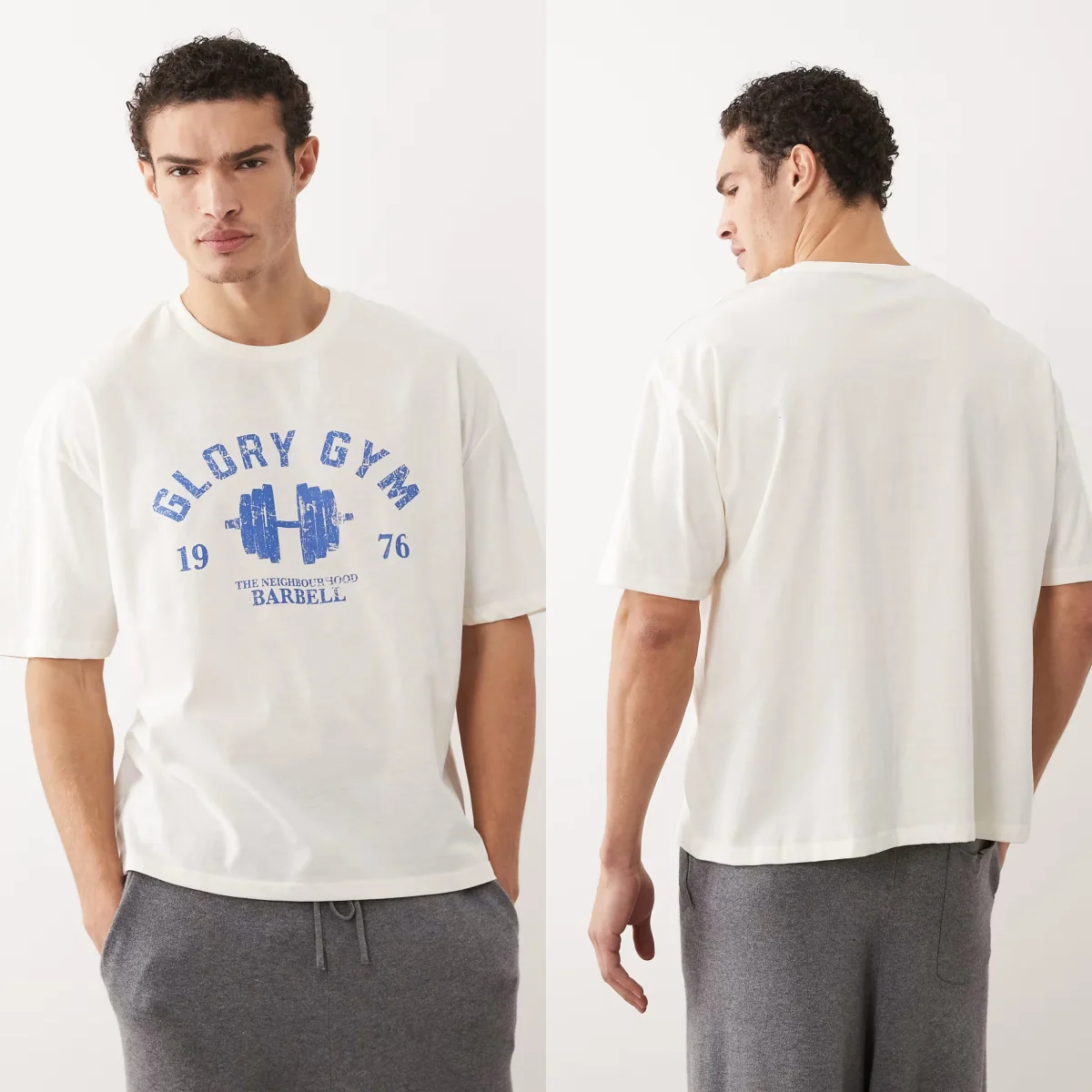 Streetwear Brand Collection - T-shirt alla Moda di Marca Gym