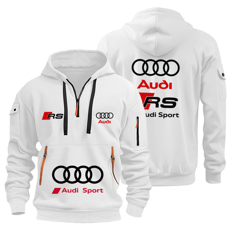 Streetwear Brand Hoodies - Felpa con Cappuccio Unisex Audi per