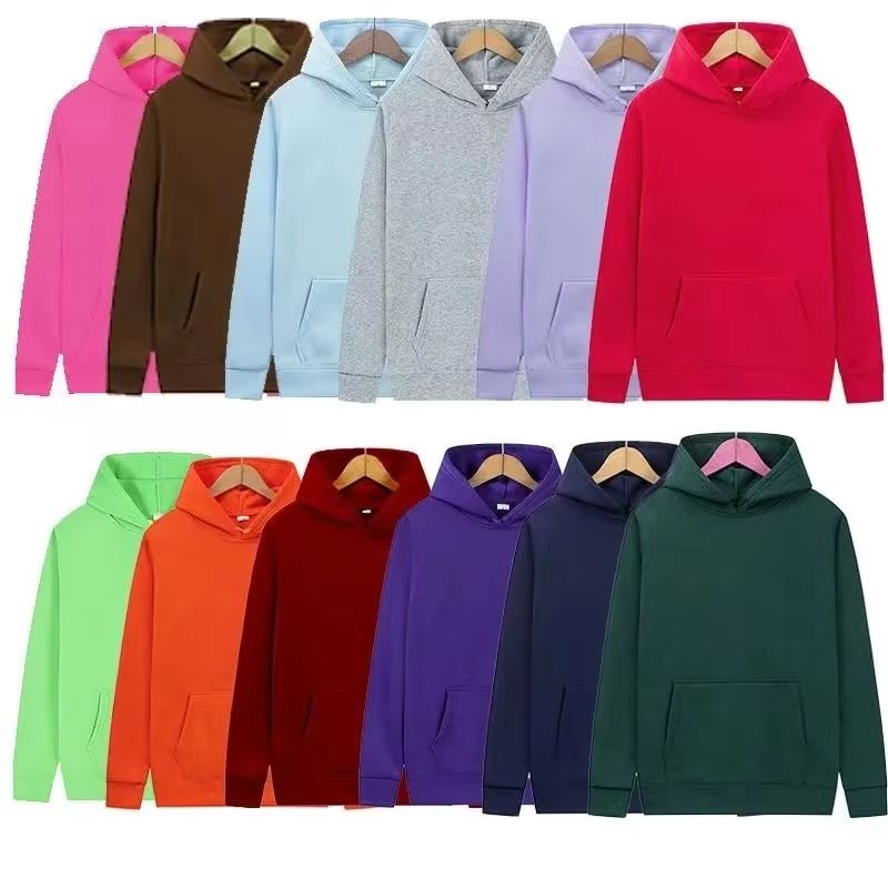 Streetwear Brand Hoodies - Felpe con Cappuccio Unisex, Moda Tinta