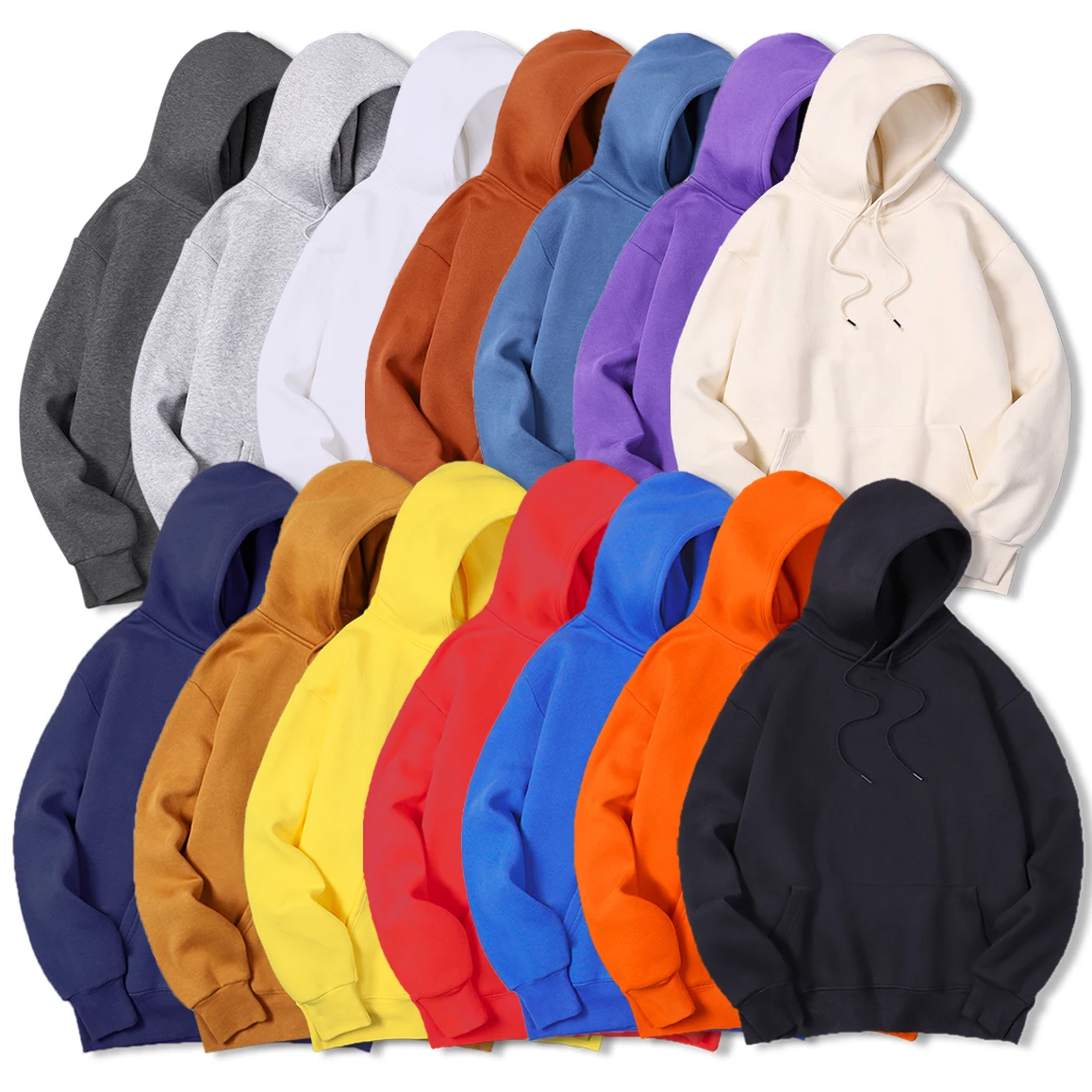 Streetwear Brand Hoodies - Felpa con Cappuccio da Uomo in