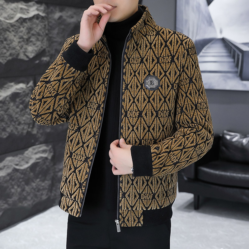 Streetwear Brand China - Giacca di lana Jacquard invernale di
