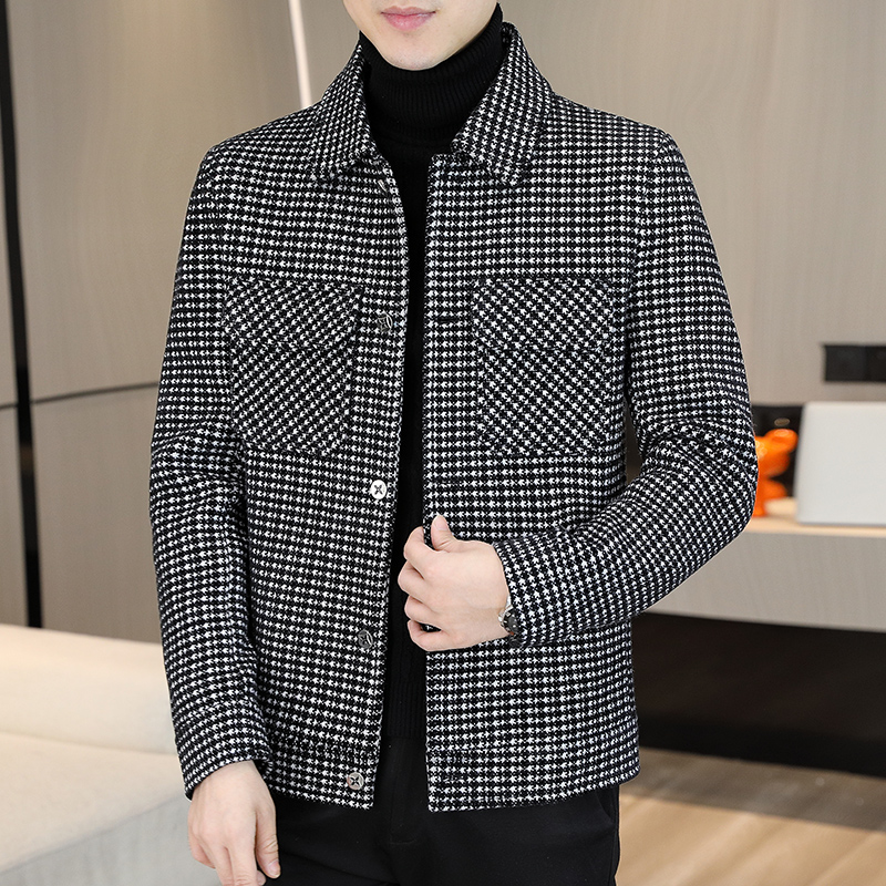 Streetwear Brand China - Giacche di lana scozzesi invernali di