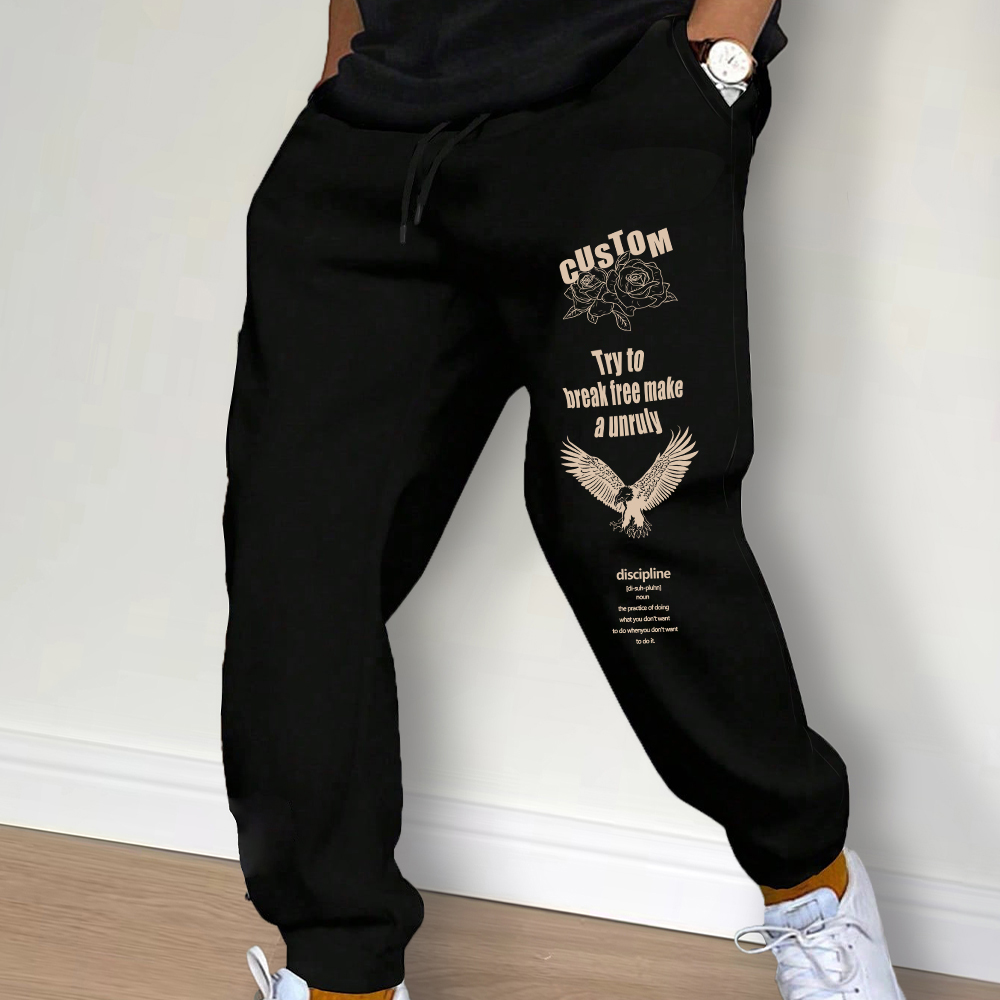 Streetwear Brand Clothing - Pantaloni sportivi da uomo Primavera Autunno