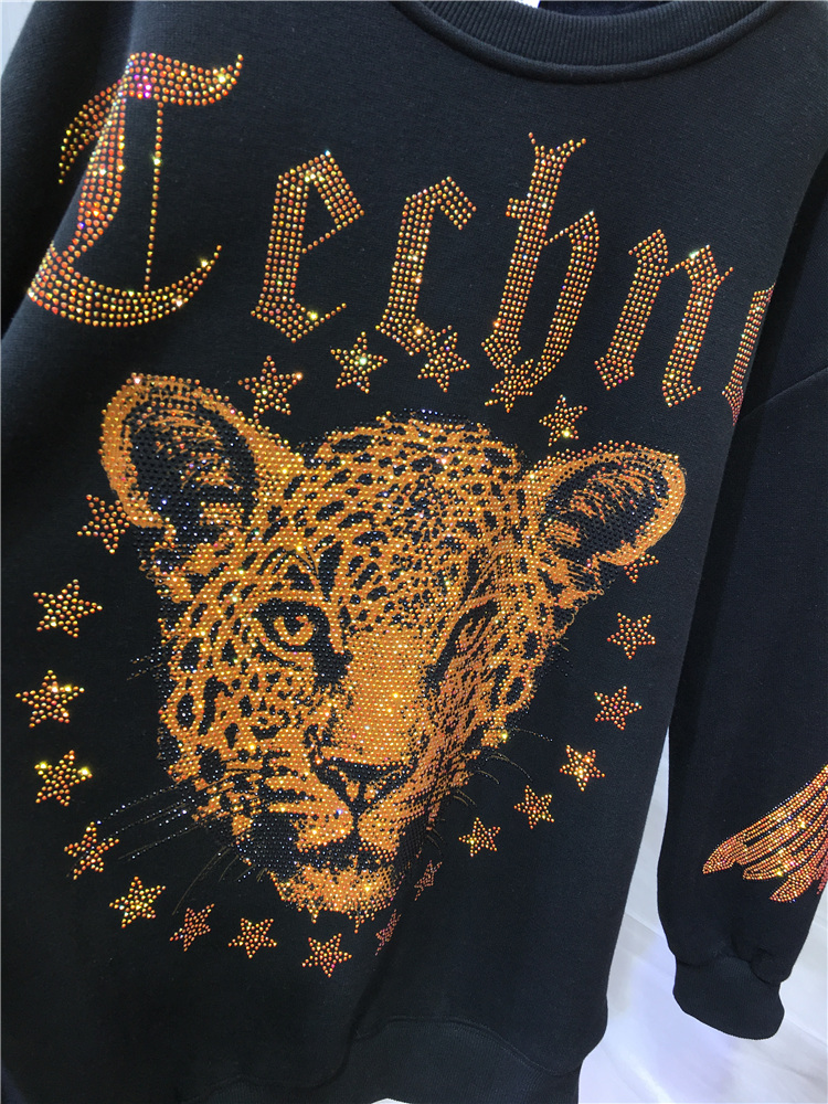 Leopardo Strass L-4XL Camicett - Streetwear Brand Clothing recensione e prezzo