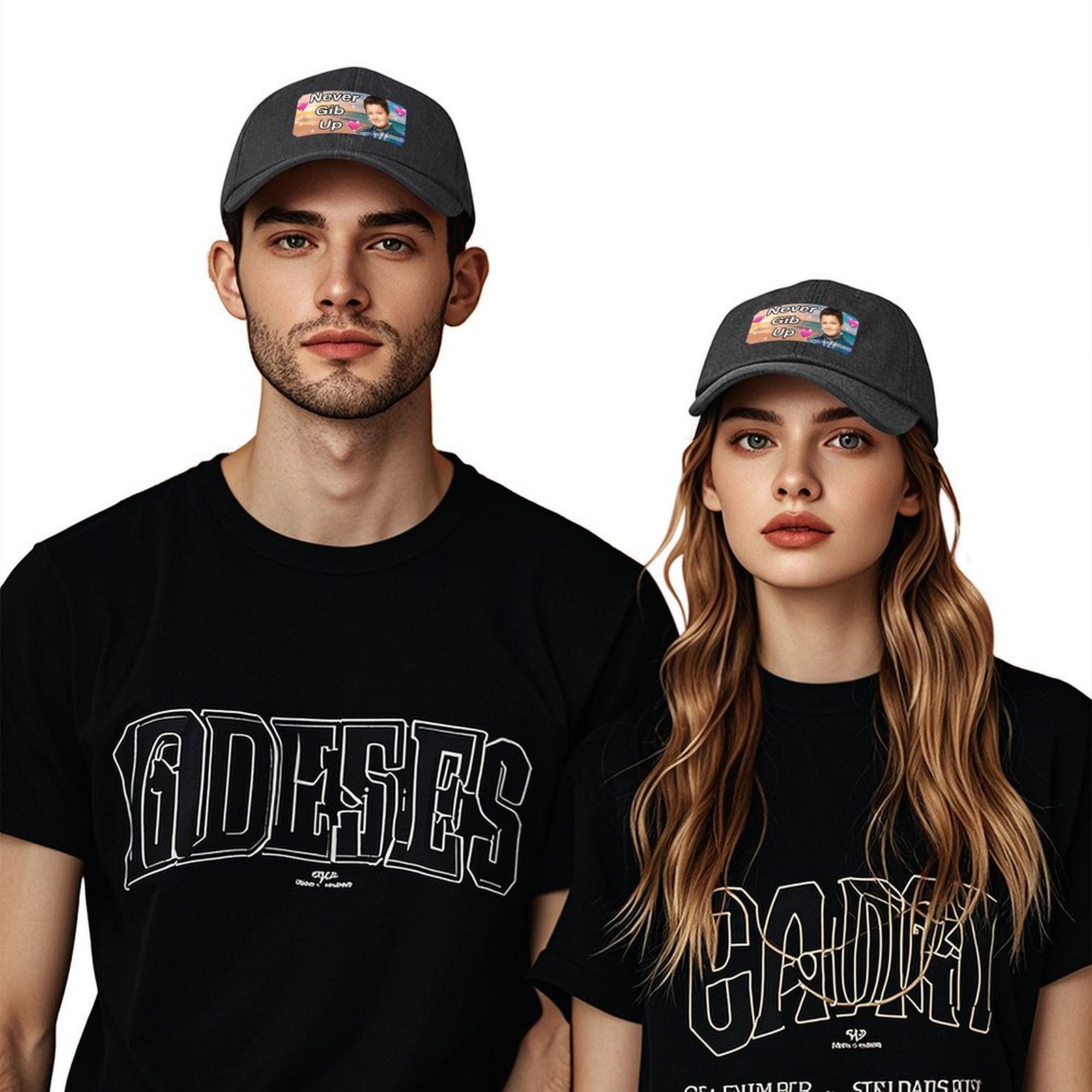 Never gib up adesivo paraurti  - Streetwear Brand Golf recensione e prezzo