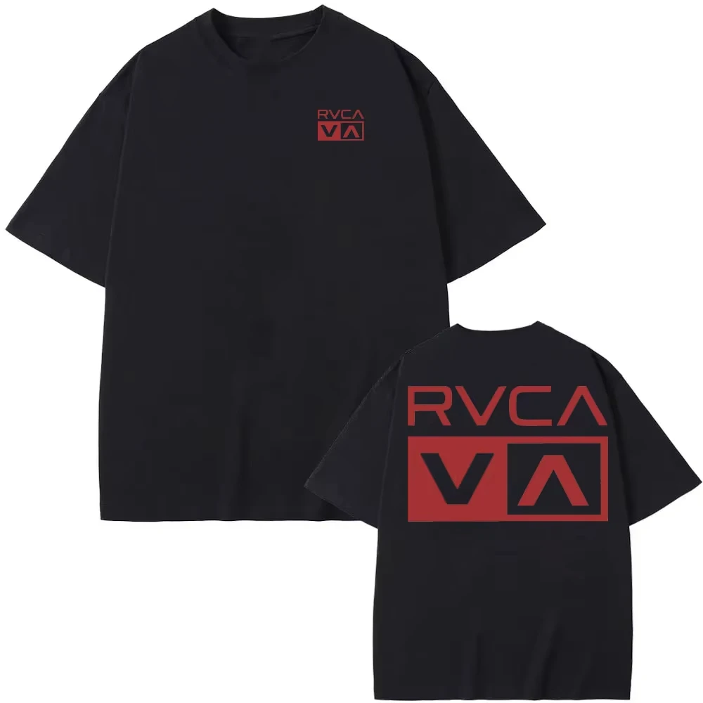 T-shirt RVCA Nera Estiva in Co - Streetwear Brand Clothing recensione e prezzo